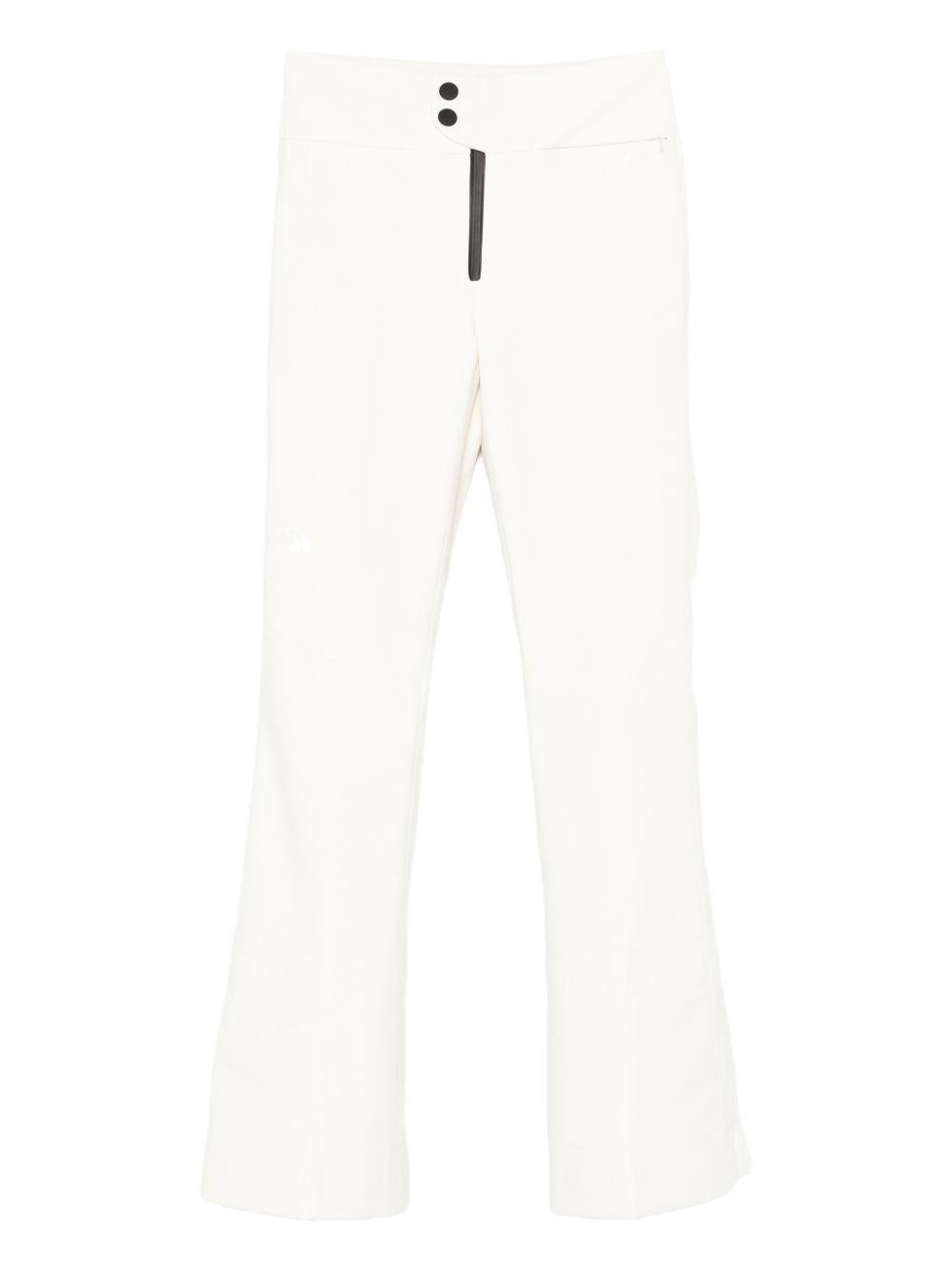 Pantaloni da sci a vita alta  in bianco The north face - donna 