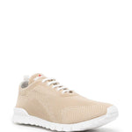 Sneakers cashmere in beige Kiton - uomo 