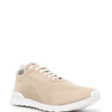 Sneakers cashmere in beige Kiton - uomo 