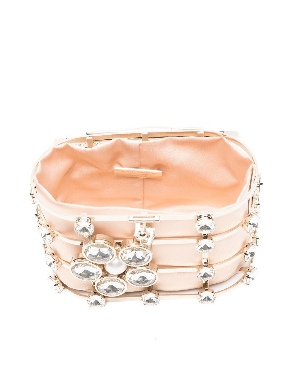 Borsa con cristalli holli matera in rosa Rosantica - donna 
