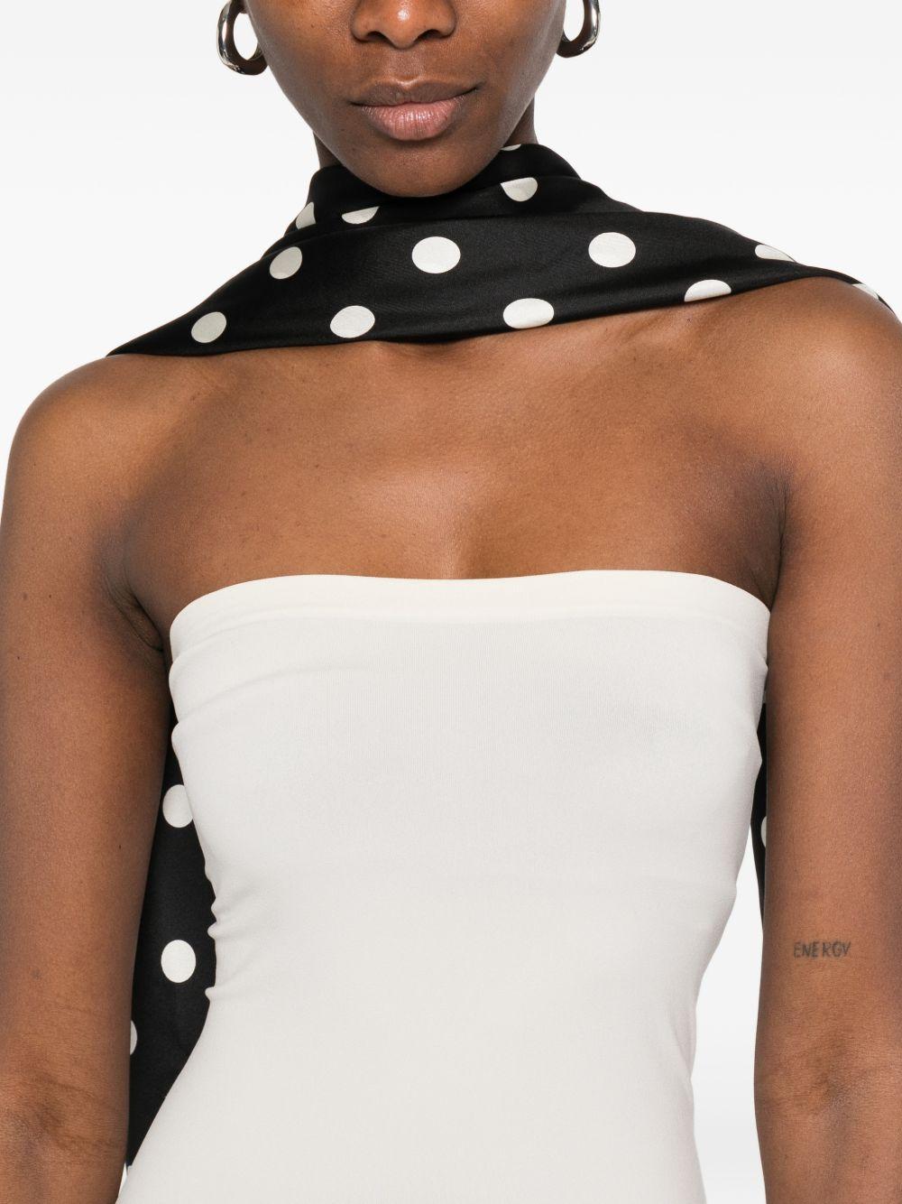 Abito lungo in avorio Wolford - donna 