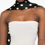 Abito lungo in avorio Wolford - donna 