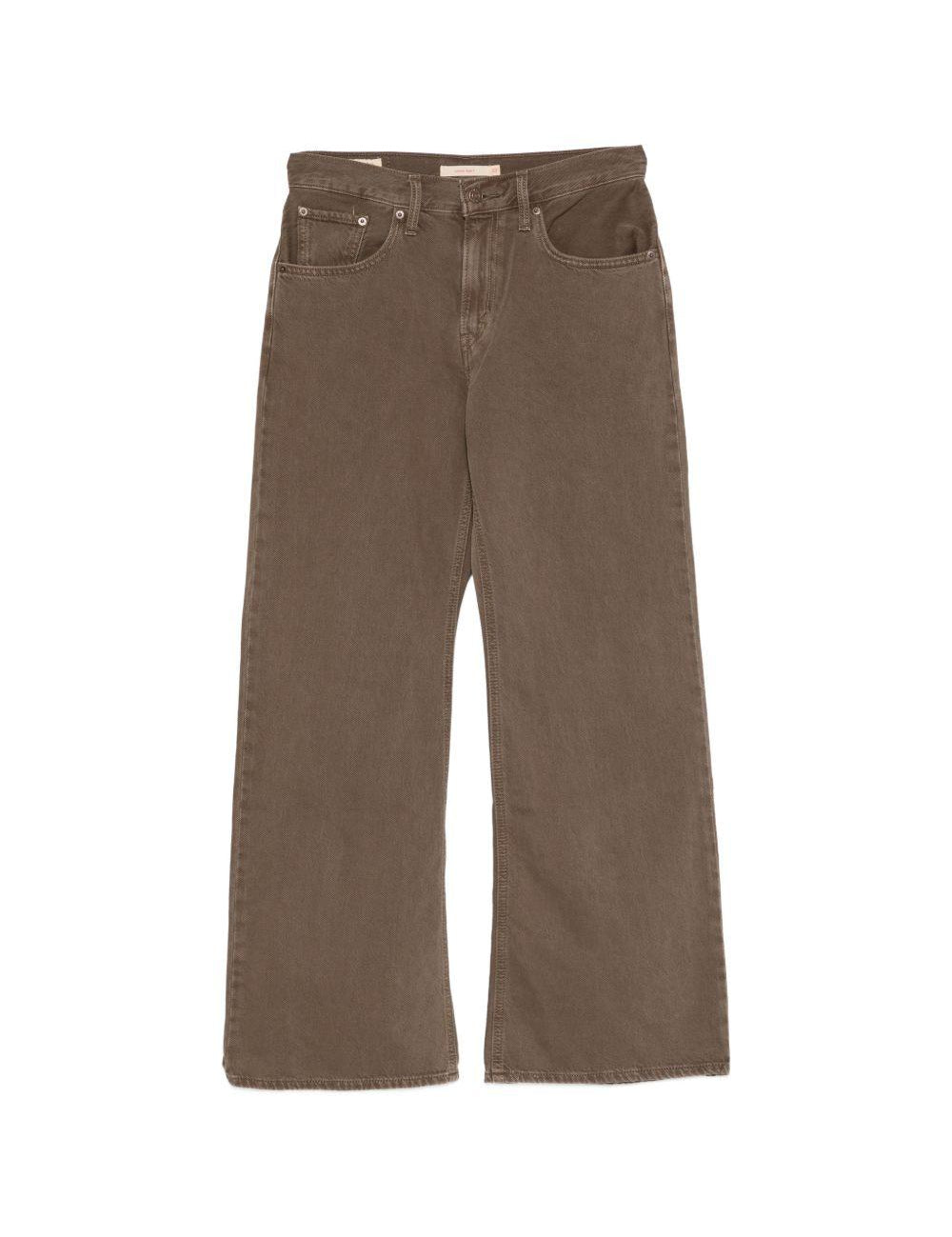 Jeans dritti Loose Boot in marrone Levi's - donna 