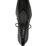 Ballerine Sway con punta quadra in nero 