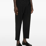 Pantaloni plissé in nero Briglia 1949 - uomo 