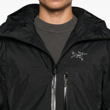 Giacca con cappuccio beta insulated in nero Arc'teryx - unisex 