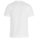 T-shirt con ricamo in bianco Comme des garcons play - uomo 