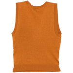Canotta in maglia con dettaglio a fiocco in arancione Shushu/tong - donna 