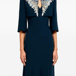 Blazer crop dexy in blu Jenny packham - donna 