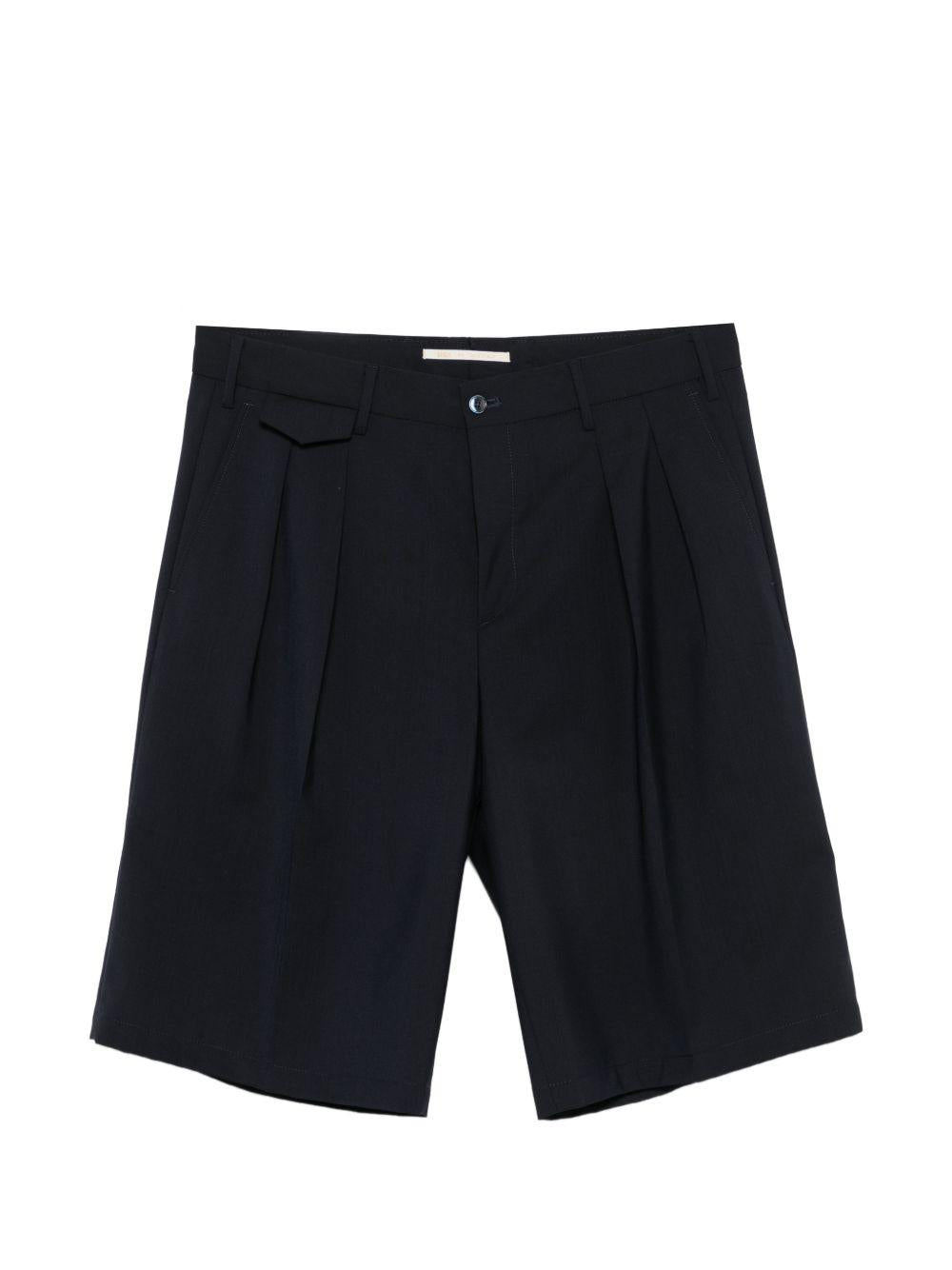 Pantaloncini con bottoni a pieghe in blu Briglia 1949 - uomo 