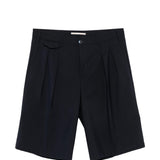 Pantaloncini con bottoni a pieghe in blu Briglia 1949 - uomo 