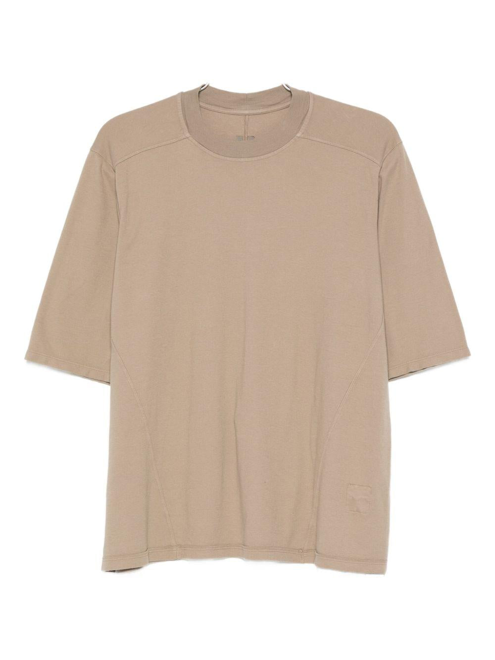 Top a maniche corte in beige Rick owens drkshdw - donna 