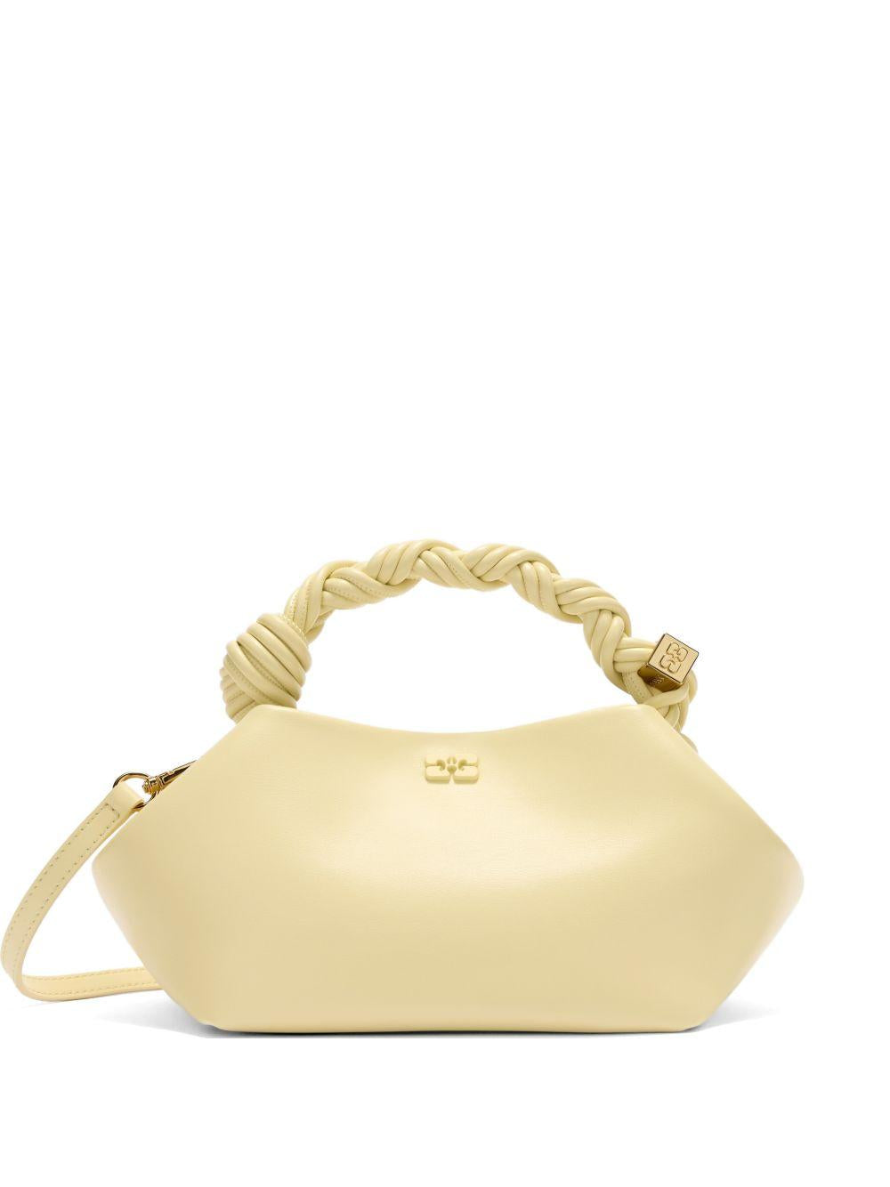 BORSA A MANO BOU SMALL IN GIALLO GANNI - DONNA 
