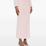 Gona midi con paillettes in rosa Alessandra rich - donna 