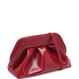 Clutch bios media in rosso Themoirè - donna 