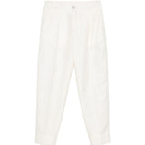 Pantaloni a pieghe con elastico in vita in beige  Briglia 1949- donna 