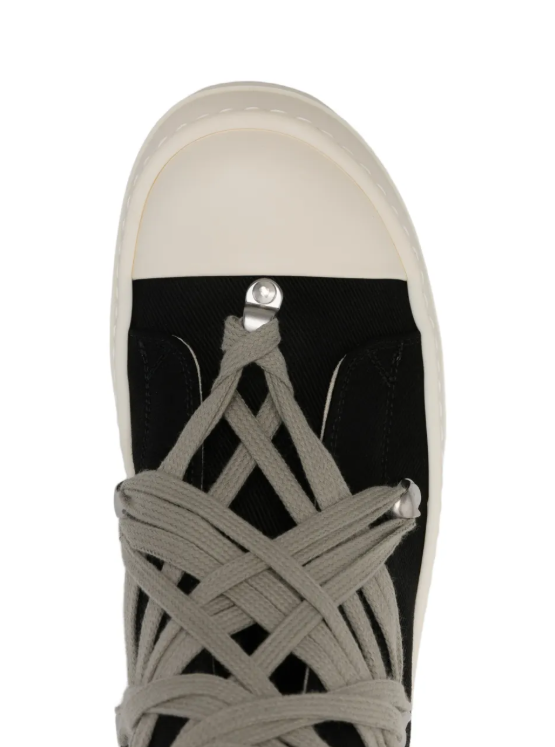 Sneakers megalace in nero Rick Owens Drkshdw - uomo 