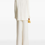Blazer doppiopetto in avorio Alberta Ferretti - donna 