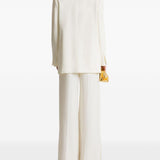 Blazer doppiopetto in avorio Alberta Ferretti - donna 