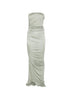 Abito lungo edfu in verde salvia Rick Owens Lilies - donna