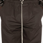 Pantaloni con coulisse dietrich in marrone Rick owens - uomo 