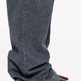 Jeans Geth con effetto schiarito in grigio Rick owens drkshdw - donna 