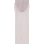 Gonna trasparente con cristalli in grigio Alex perry - donna 