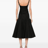 Abito midi La Agave Robe in nero Jacquemus - donna 