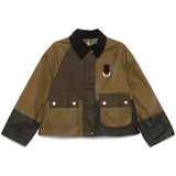 Giacca Alma con design color-block in marrone e verde Barbour - donna 