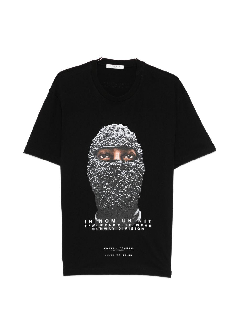 T-shirt Edition Mask in nero Ih nom uh nit - uomo 