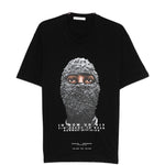 T-shirt Edition Mask in nero Ih nom uh nit - uomo 