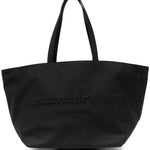 Borsa a spalla Punch con logo goffrato in nero Alexander Wang - donna 
