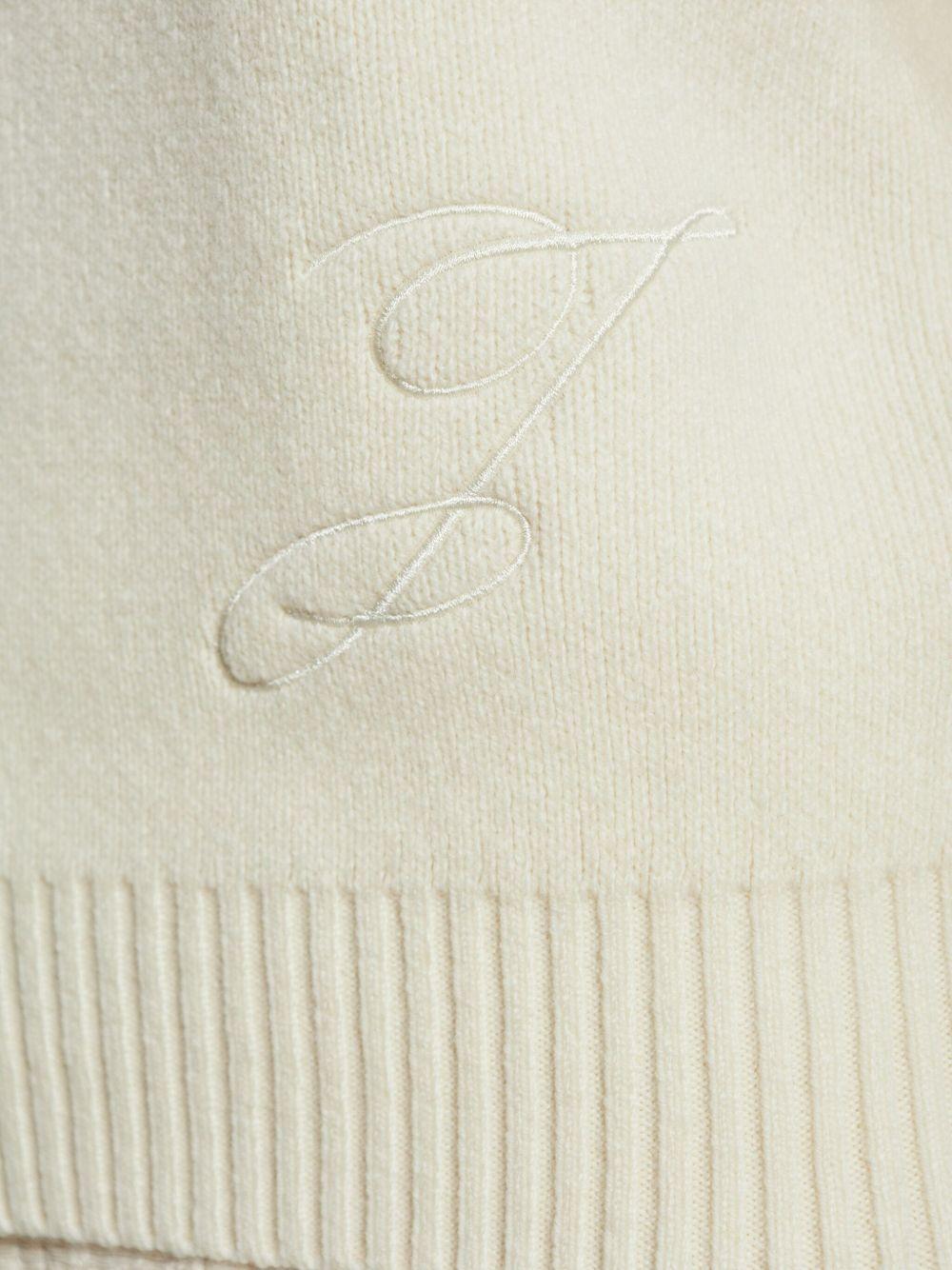Maglione "la maille pallone" in avorio Jacquemus - donna 
