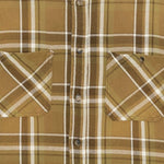 Giacca-camicia a quadri con tasche in verde Haikure - uomo 