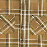 Giacca-camicia a quadri con tasche in verde Haikure - uomo 