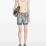 Costume con stampa phibbs multicolore <BR/> 