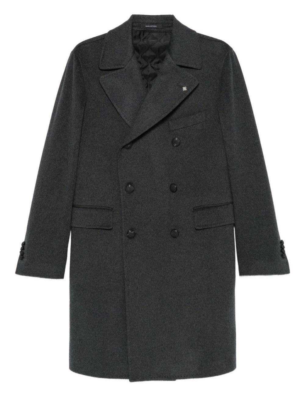 Cappotto doppiopetto in grigio Tagliatore - uomo 