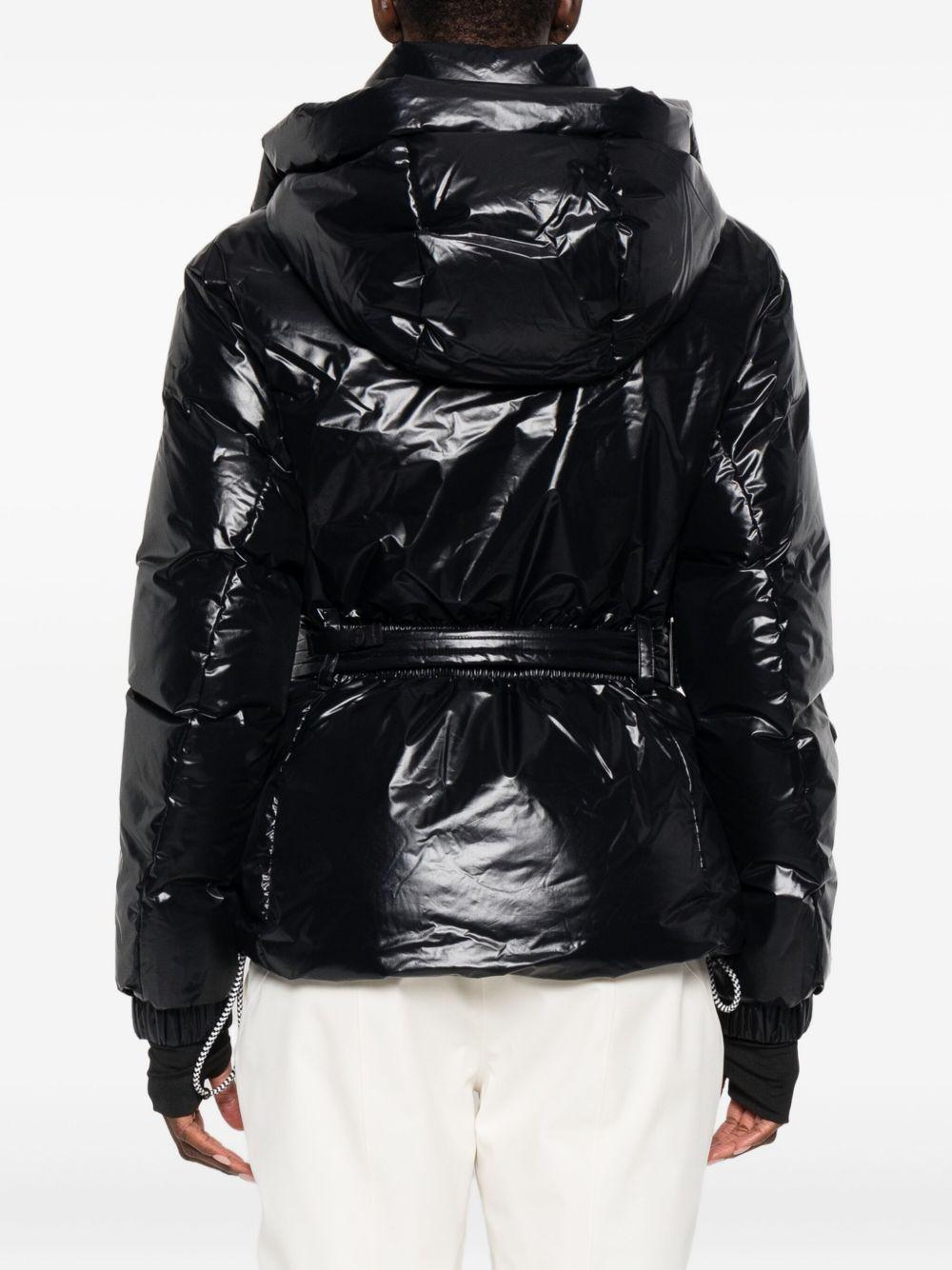 Bomber con cappuccio in nero Perfect moment - donna 