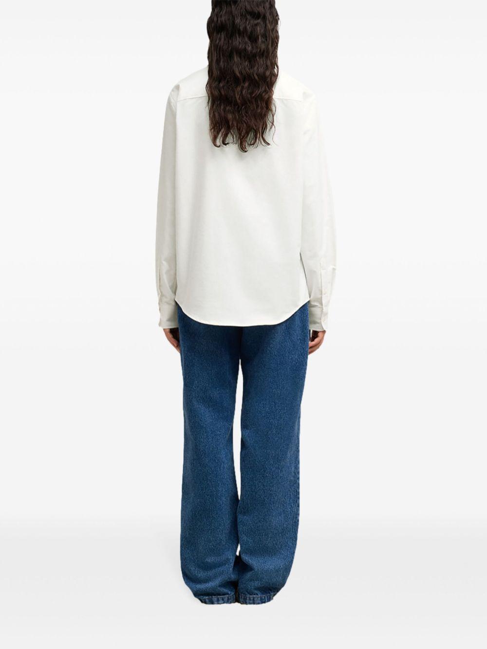 Camicia Ami de Coeur in bianco Ami Paris - unisex 