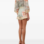 Camicia con stampa grafica multicolore Zimmermann - donna 