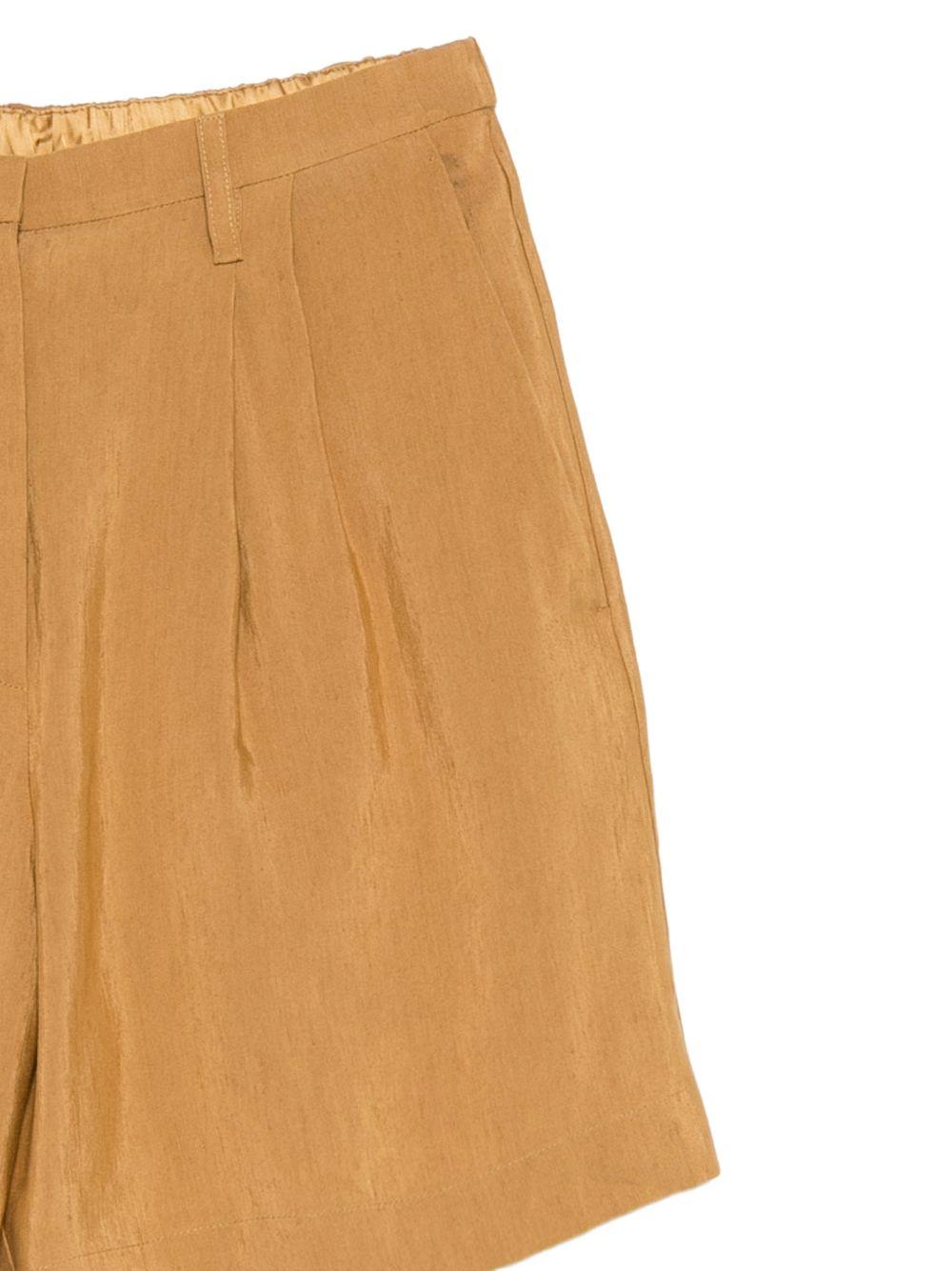 Pantaloncini sartoriali  in marrone Forte forte - donna 
