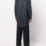 Impermeabile con cappuccio in blu Rains - uomo 