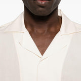 Camicia con revers a lancia in rosa chiaro Lardini - uomo 