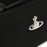 Borsa Tasha con logo Orb in nero 