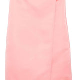Abito corto satinato a portafoglio in rosa Philosophy di Lorenzo Serafini - donna 