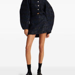 Giacca con paillettes in blu Rotate - donna 
