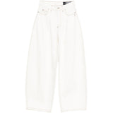 Jeans le de-nimes ovalo  in bianco Jacquemus - donna 