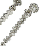 Orecchini a fiore con cristalli in argento Simone rocha - donna 