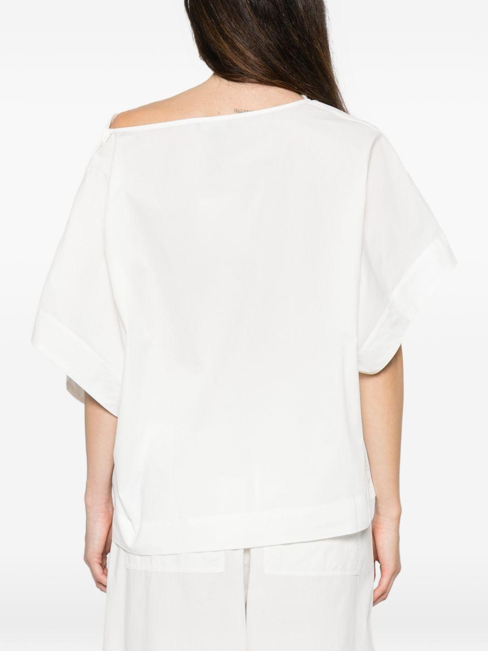 Top Issa a maniche corte in bianco Soeur - donna 