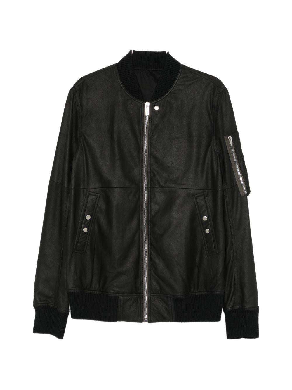 Bomber Classic Flight in nero Rick Owens - uomo 
